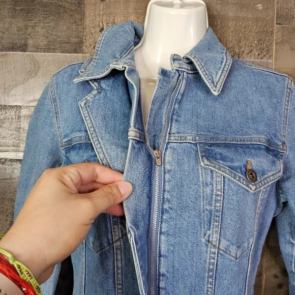 Host PICK ๐๐ STELLA MCCARTNEY Kathy faded denim jumpsuit | 40 - Picture 9 of 16